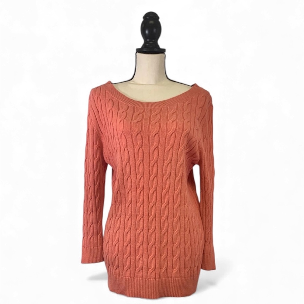 Vintage LOFT Cable Knit Sweater – Size Large